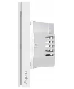 Купить Умный выключатель Aqara Smart Wall Switch H1 EU 2-х кл. белый [WS-EUK04], изображение 2 в компании Зеон