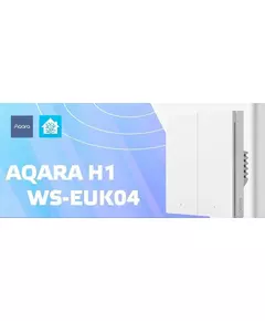 Купить Умный выключатель Aqara Smart Wall Switch H1 EU 2-х кл. белый [WS-EUK04], изображение 3 в компании Зеон