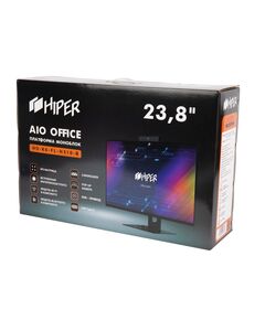 Купить Платформа ПК Hiper Hiper  AIO  Office HO-K6-FL-H510-B,  23,8  display IPS (1920x1080),, изображение 5 в компании Зеон