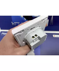 Купить Умный выключатель Aqara Smart Wall Switch H1 EU 1-но кл. белый [WS-EUK01], изображение 8 в компании Зеон