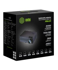 Купить Проектор Cactus CS-PRM.05B.WUXGA-A LCD, 2800Lm, 1920x1080, 2000:1, 30000 часов, 2xUSB,  2xHDMI, 4.2кг, изображение 3 в компании Зеон