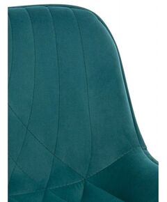 Барные стулья: Барный стул Everprof Grace Black Ткань Темно-зеленый [EP Grace B Fabric Dark Green] фотографии