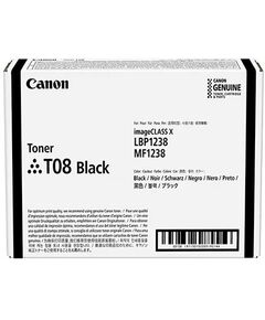 Купить Картридж лазерный Canon T08BK черный (11000стр.) для Canon Canon i-SENSYS X 1238i, 1238iF, 1238P, 1238Pr [3010C006] в компании Зеон