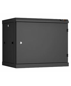 Купить Настенный разборный шкаф TLK TWC-096045-R-M-BK 19", 9U, металлическая дверь, Ш600хВ503хГ450мм, 2 пары монтажных направляющих, черный в компании Зеон