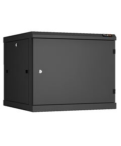 Купить Настенный разборный шкаф TLK TWC-096060-R-M-BK 19", 9U, металлическая дверь, Ш600хВ503хГ600мм, 2 пары монтажных направляющих, черный в компании Зеон