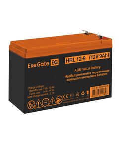 Купить Аккумулятор для UPS Exegate HRL 12-9 12V, 9Ah [EX285659RUS] в компании Зеон