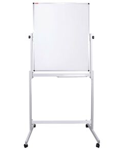 Доски поворотные: Доска магнитно-маркерная на стенде BRAUBERG 238139 90х60 см, 2-сторонняя [238139] фотографии