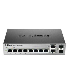 Купить Коммутатор D-link DGS-1100-10/ME/A2A 8-Port 10/100/1000Base-T ports and 2-port 100/1000Base-T/SFP Metro в компании Зеон