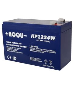 Купить Батарея аккумуляторная AQQU AQ-HP1234WL 12В, 9Ач, 50Вт в компании Зеон