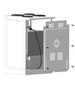 Купить Плита электрическая белая Лысьва ЭП 401 CT 4 электрические комфорки, дверца съемная с двойным стеклом, терморегулятор, цвет белый, изображение 3 в компании Зеон
