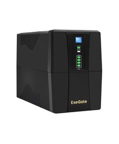 Купить Источник бесперебойного питания Exegate Power Back BNB-650 650VA, LED, RJ45/11, USB, Black [EP285555RUS] в компании Зеон