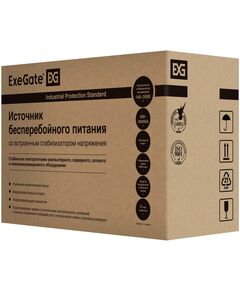 Купить Источник бесперебойного питания Exegate Power Back BNB-650 650VA, LED, RJ45/11, USB, Black [EP285555RUS], изображение 4 в компании Зеон