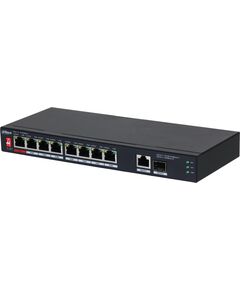 Купить Коммутатор Dahua DH-PFS3110-8ET1GT1GF-96 8x100Mb 1G 8PoE 96W неуправляемый в компании Зеон