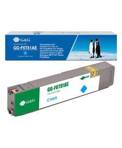 Купить Картридж G&G GG-F6T81AE голубой 973XL для HP PageWide 452/477/552/577 P57750/55250 110ml в компании Зеон