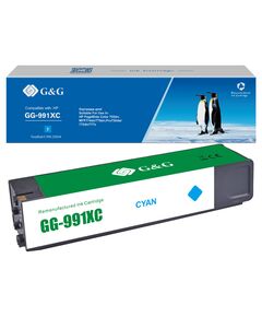 Купить Картридж G&G GG-991XC (M0J90AE) голубой для HP PageWide Pro 750/772/777 (16000 стр) в компании Зеон