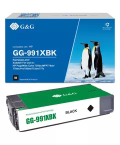 Купить Картридж G&G GG-991XBK (M0K02AE) черный для HP PageWide Pro 750/772/777 (20000 стр) в компании Зеон