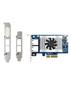 Купить Сетевая карта QNAP QXG-10G2T-X710 LAN Expansion Card, PCIe Gen3 x4, Two 10GbE (10G / 5G / 2.5G / 1G / 100M)) Ports with SR-IOV and iSCSI, изображение 2 в компании Зеон