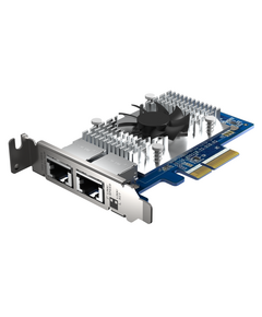 Купить Сетевая карта QNAP QXG-10G2T-X710 LAN Expansion Card, PCIe Gen3 x4, Two 10GbE (10G / 5G / 2.5G / 1G / 100M)) Ports with SR-IOV and iSCSI в компании Зеон