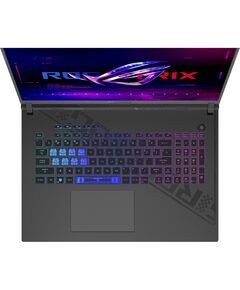 Купить Ноутбук Asus ROG Strix G18 G814JIR-N6048 i9 14900HX/16Gb/1024PCISSDGb/noDVD/Ext:nVidia GeForce RTX4070 8Gb/Cam/BT/WiFi/18" 2560x1600 240Hz IPS/3кг/Eclipse Gray/noOS [90NR0ID6-M002E0], изображение 4 в компании Зеон