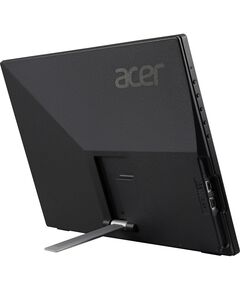 Купить Портативный монитор Acer PM161QBbmiuux 15.6", ZeroFrame, 16:9, IPS, 1920x1080, 4ms, 250cd, 60Hz, 1xMiniHDMI + 2xType-C(15W) + Audio Out, Speakers 1Wx2, UltraThin Black [UM.ZP1EE.B02], изображение 5 в компании Зеон