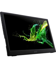 Купить Портативный монитор Acer PM161QBbmiuux 15.6", ZeroFrame, 16:9, IPS, 1920x1080, 4ms, 250cd, 60Hz, 1xMiniHDMI + 2xType-C(15W) + Audio Out, Speakers 1Wx2, UltraThin Black [UM.ZP1EE.B02], изображение 2 в компании Зеон