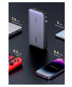 Купить Внешний аккумулятор UGREEN PB205 Abyss Blue PD 145W Power Bank 25000mAh, цвет темно-синий [90597A], изображение 2 в компании Зеон