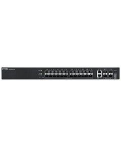 Купить Коммутатор ZyXEL XGS2220-30F-EU0101F L3, 19", 24xSFP, 2xRJ-45: 1/2.5/5/10G, 4xSFP+, standalone/cloud management, изображение 2 в компании Зеон