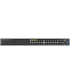 Купить Коммутатор ZyXEL XGS3700-24HP-ZZ0101F 24 port Layer 2/3 Gigabit Datacenter Switch, PoE, 4x 10G в компании Зеон