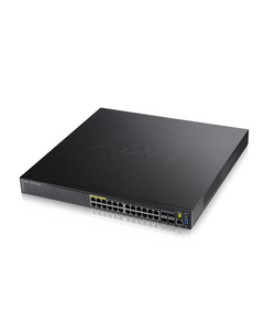 Купить Коммутатор ZyXEL XGS3700-24HP-ZZ0101F 24 port Layer 2/3 Gigabit Datacenter Switch, PoE, 4x 10G, изображение 3 в компании Зеон