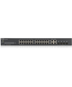 Купить Коммутатор ZyXEL GS1920-24V2-EU0101F NebulaFlex Hybrid Smart, 24xGE, 4xCombo (SFP/RJ-45), silent (fanless), Standalone / cloud management в компании Зеон