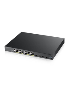 Купить Коммутатор ZyXEL XGS2210-28HP-EU0101F 24 port Gigabit L2 managed PoE+, 375 Watt, 4x 10G, изображение 4 в компании Зеон