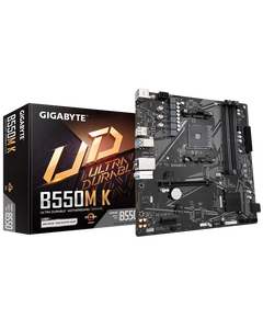 Купить Материнская плата GigaByte B550M K AM4 B550 PCI-E HDMI+DP GbLAN SATA RAID MicroATX 4DDR4 RTL, изображение 4 в компании Зеон