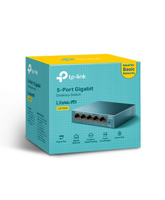 Купить Коммутатор TP-Link LS105G 5х10/100/1000Mbps RJ-45, metal shell, desktop and wall mountable, plug and play, support 802.1p QoS, power saving, изображение 3 в компании Зеон