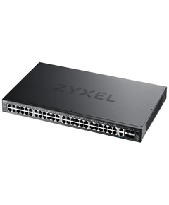 Купить Коммутатор ZyXEL XGS2220-54-EU0101F L3, 19", 48xRJ-45: 1G, 2xRJ-45: 1/2.5/5/10G, 4xSFP+, standalone/cloud management, изображение 2 в компании Зеон