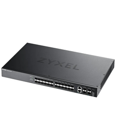 Купить Коммутатор ZyXEL XGS2220-30F-EU0101F L3, 19", 24xSFP, 2xRJ-45: 1/2.5/5/10G, 4xSFP+, standalone/cloud management, изображение 3 в компании Зеон