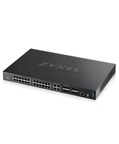 Купить Коммутатор ZyXEL XGS4600-32-ZZ0102F L3 Managed, 28 port Gig and 4x 10G SFP+, stackable, dual PSU, изображение 4 в компании Зеон