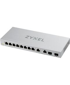 Купить Коммутатор ZyXEL XGS1210-12-ZZ0102F Multi-Gigabit Smart L2, 8xGE, 2x1/2.5GE, 2xSFP+, Desktop, Silent в компании Зеон