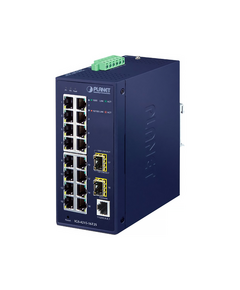 Купить Коммутатор Planet IGS-4215-16T2S IP30 Industrial L2/L4 16-Port 10/100/1000T + 2-Port 100/1000X SFP Managed Switch (-40~75 degrees C) в компании Зеон