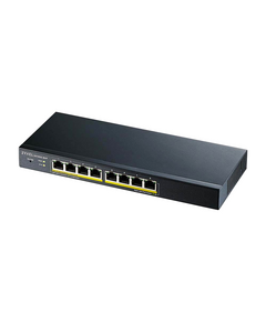 Купить Коммутатор ZyXEL GS1900-8HP-EU0103F Smart L2 PoE+ Switch, 8xGE PoE+, Desktop, Silent, Budget PoE 70W в компании Зеон