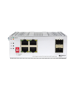 Купить Коммутатор ORIGO OI2206P/60W/A1A Unmanaged Industrial Switch 4x1000Base-T PoE, 2x1000Base-X SFP, PoE Budget 60W, Surge 4KV, -40 to 75°C в компании Зеон