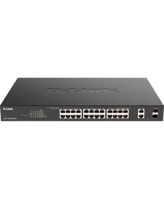 Купить Коммутатор D-link DGS-1100-26MPPV2/A3A EasySmart L2 Switch 24х1000Base-T PoE, 2xCombo 1000Base-T/SFP, PoE Budget 525W, 4 PoE ports 802.3bt (90W) в компании Зеон