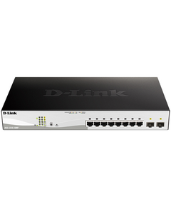 Купить Коммутатор D-link DGS-1210-10MP/FL1A DGS-1210-10MP/FL Managed L2 Switch 8x1000Base-T PoE, 2x1000Base-X SFP, PoE Budget 130W, Surge 6KV, CLI в компании Зеон