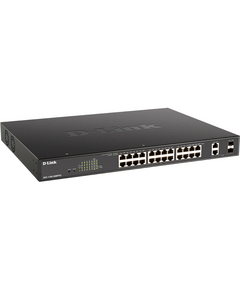 Купить Коммутатор D-link DGS-1100-26MPPV2/A3A EasySmart L2 Switch 24х1000Base-T PoE, 2xCombo 1000Base-T/SFP, PoE Budget 525W, 4 PoE ports 802.3bt (90W), изображение 2 в компании Зеон