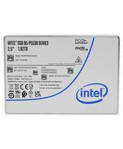 Купить Твердотельный накопитель Intel 1.92TB D5-P5530 Series 2.5in PCIe 4.0 x4, TLC [SSDPF2KX019XZN1] в компании Зеон