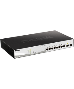 Купить Коммутатор D-link DGS-1210-10MP/FL1A DGS-1210-10MP/FL Managed L2 Switch 8x1000Base-T PoE, 2x1000Base-X SFP, PoE Budget 130W, Surge 6KV, CLI, изображение 2 в компании Зеон