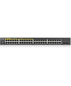 Купить Kоммутатор ZyXEL GS190048HPV2-EU0101F Smart L2 PoE+, 19", 48xGE (24xPoE +), 2xSFP, PoE budget 170 W, изображение 3 в компании Зеон