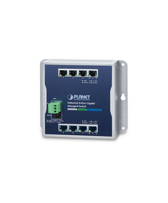 Купить Индустриальный коммутатор Planet WGS-4215-8T IP30 8-Port 1000TP  Wall-mount Managed (-40 to 75 C) в компании Зеон