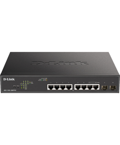 Купить Коммутатор D-link DGS-1100-10MPPV2/A3A EasySmart L2 Switch 8х1000Base-T PoE, 2x1000Base-X SFP, PoE Budget 242W, 2 PoE ports 802.3bt (90W), изображение 2 в компании Зеон