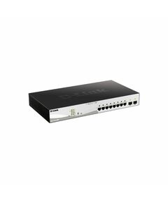 Купить Коммутатор D-link DGS-1210-10MP/F3A Smart L2 Switch 8х1000Base-T PoE, 2х1000Base-X SFP, PoE Budget 130W, Compact CLI в компании Зеон