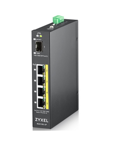 Купить Неуправляемый коммутатор ZyXEL RGS100-5P-ZZ0101F 5 Port PoE, 120 Watt PoE, DIN Rail, IP30, 12-58V DC, изображение 2 в компании Зеон